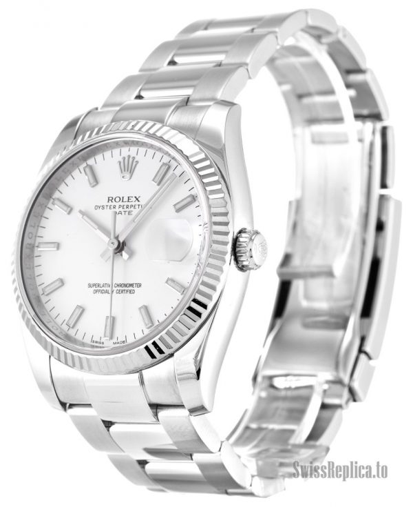 Rolex Oyster Perpetual Date 115234 Unisex Automatic 34 MM-1_1