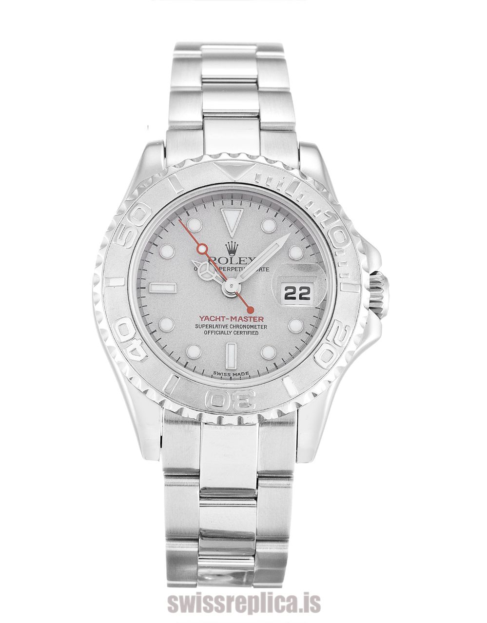 Rolex Yacht-Master Automatic Silver 169622 40MM - Swiss Replica Watches ...